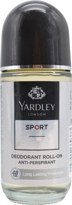 

Yardley London Sport Anti-Perspirant Deodorant Roll-On - 50ml Deodorant Roll-on - For Men & Women(50 ml)