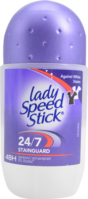 

Speed Stick 24/7 Stainguard 48h Anti-Perspirant Deodorant - 50ml Deodorant Stick - For Men & Women(50 ml)