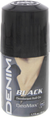 

Denim Black Deodorant Roll On - 50ml (1.7oz) Deodorant Roll-on - For Men & Women(50 ml)