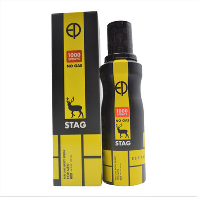 

Estiara Stag White Body Spray For Men - 130ml (4.4oz) Deodorant Spray - For Men(130 ml)