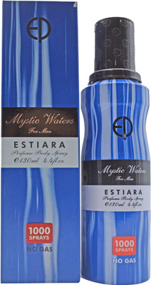 

Estiara Mystic Waters Body Spray For Men - 130ml (4.4oz) Deodorant Spray - For Men(130 ml)