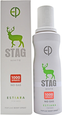 

Estiara Stag Body Spray For Men - 130ml (4.4oz) Deodorant Spray - For Men(130 ml)
