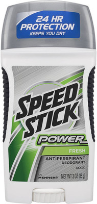 

Speed Stick Power Fresh Antiperspirant Deodorant - 51g (1.8oz) Deodorant Stick - For Men & Women(51 g)