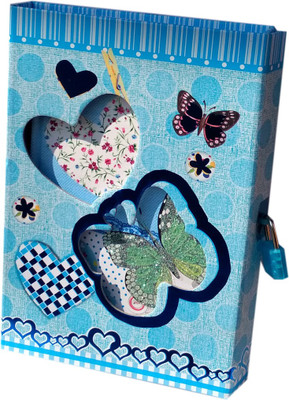 

HALO NATION A5 Diary(Lock Diaries, Blue)