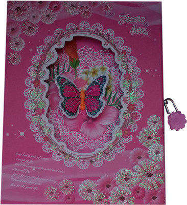 

HALO NATION A5 Diary(Lock Diaries, Pink)