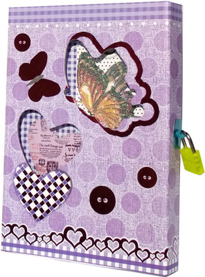 

HALO NATION A5 Diary(Lock Diaries, Purple)