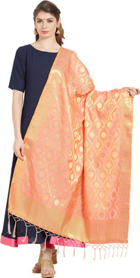 Kvsfab Cotton Silk Woven Women Dupatta Kvsfab Cotton Silk Woven Women Dupatta
