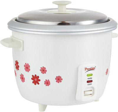 

Prestige PRWO 1.8-2 Electric Rice Cooker with Steaming Feature(1.8 L, Multicolor)