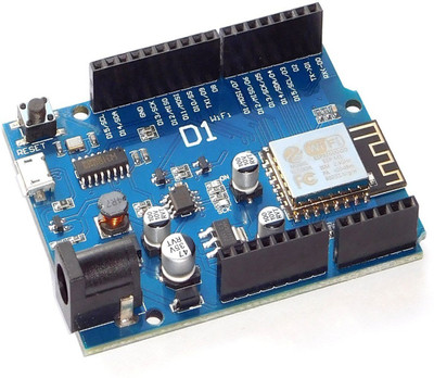

TechWiz D1 Wifi Esp8266 Development Board Arduino Uno Compatible Program For Arduino Ide Educational Electronic Hobby Kit