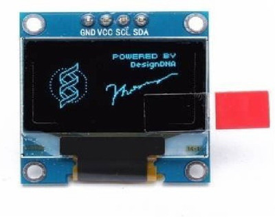 

Robocraze 0.96 inch OLED Display Display Lights Electronic Hobby Kit