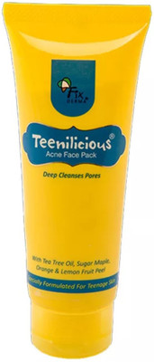 

Fixderma Teenilicious Deep Cleanses Pores Acne Face Wash With Orange & Lemon Fruit Peel Face Wash(60 g)