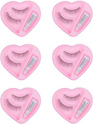 

Majik Beautiful Eyelashes With Glue (Pack of 6 Pairs)(Pack of 6)