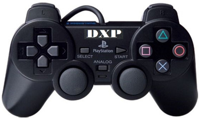 

DXP Dual Shock 2 Controller Gamepad(Black, For PS2)