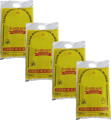 

Shopcrate EX1111 Medium 120 L Garbage Bag(Pack of 120)