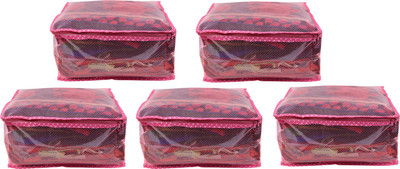 

Bulbul saree cover pinknet5 pinknet5(Pink)