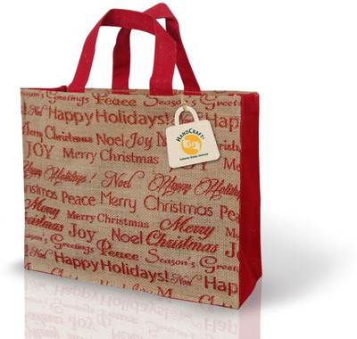 

Handcraft Hand-held Bag(Red)