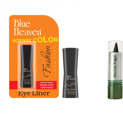 

Blue Heaven FASHION LINER WITH HERBAL KAJAL(BLACK, 3 g)