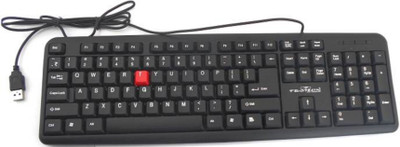 

TECHON to-435 Wired USB Laptop Keyboard(Black)