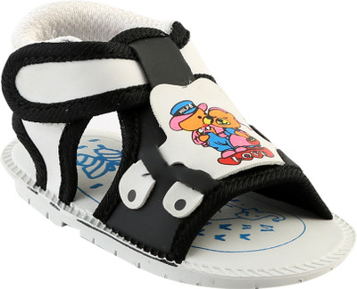 

CHiU Boys & Girls Velcro Flats(Black