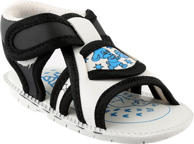 

CHiU Boys & Girls Velcro Flats(Black