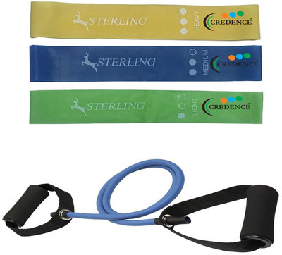 

Credence Combo of Toning Tube and Yoga Loop Band Gym & Fitness Kit