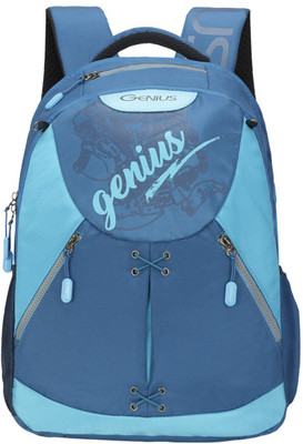 

Genius 17 inch Laptop Backpack(Blue)