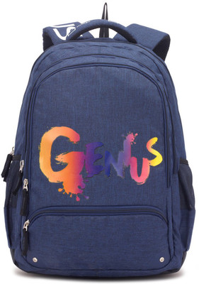 

Genius 17 inch Laptop Backpack(Blue)