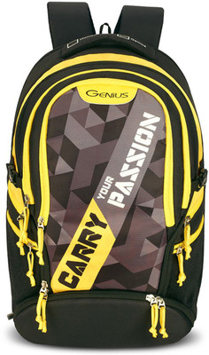 

Genius 17 inch Laptop Backpack(Yellow)