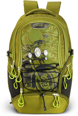 

Genius 17 inch Laptop Backpack(Green)