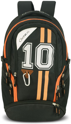 

Genius 17 inch Laptop Backpack(Black)