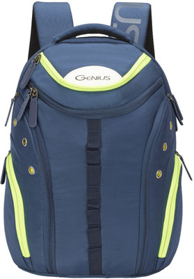 

Genius 17 inch Laptop Backpack(Blue)