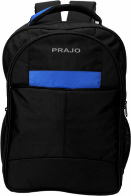 Prajo 15.6 inch Laptop Backpack(Black)
