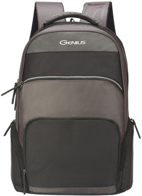 

Genius 17 inch Laptop Backpack(Black)