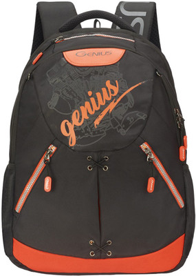 

Genius 17 inch Laptop Backpack(Orange)