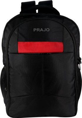 Prajo 15.6 inch Laptop Backpack(Black)