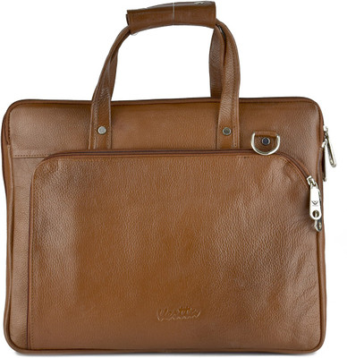 

Vestta 15 inch Laptop Messenger Bag(Tan)