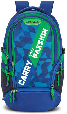 

Genius 17 inch Laptop Backpack(Blue)