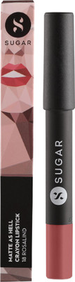 

Sugar Cosmetics Matte As Hell Crayon Lipstick Rosalind(Nude Rose)