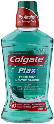 Colgate Plax Fresh Mint Mouthwash - 500ml - Mint(500 ml)