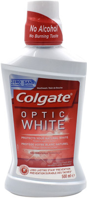 

Colgate Optic White Whitening Mouthwash - 500ml - Optic White(500 ml)