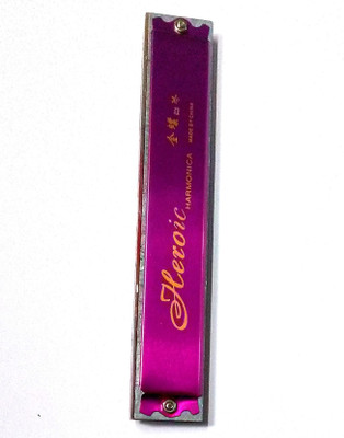 

OM 32 hole heroic toy harmonica/Toy harmonica, Size- 18/2.5(Multicolor)