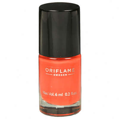 

Oriflame Sweden pure colour nail paint Peach pink