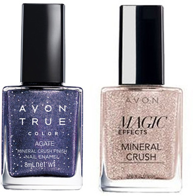 

Avon Anew Mineral Crush Nail Effects Agate - Pearl(Pack of 2)
