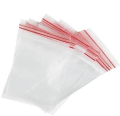 

Hiken 6 x 8 Inch 50 Pcs Plastic Zip lock Zip Seal Pouch Security Bag(21.59 x 27.95 Pack of 50)