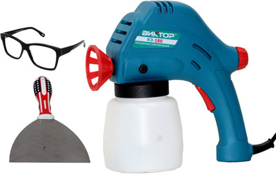 

Digital Craft Bnktop Heavy Duty Bnktop Electric Professional Paint Portable Spray Painting Machine Compressor & Gun HVLP Sprayer(Blue, Red)