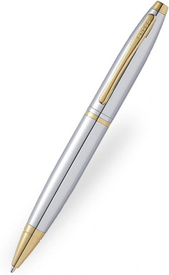 

Cross Calais Chrome and Gold plate Ballpoint (AT0112-15) Ball Pen