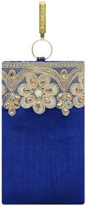 

Bagaholics Waist Clip Saree Pouch Mobile Pouch(Blue)