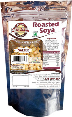 

Eat Soya Roasted Soya Salted 200gm Combo (Pack Of 4) Veg Nuggets(0.8 g)