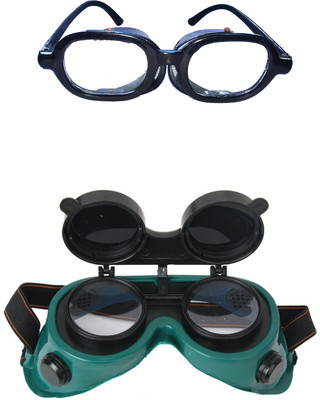 

JON BHANDARI W-001 JALI MODEL WHITE JON FLIPUP WELDING GOGGLES FLIPUP PACK OF 2 JALI MODEL WHITE GOGGLE AND WELDING GOGGLES FLIPUP MODEL PACK OF 2 Welding Safety Goggle(M)