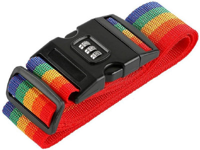 

Bruzone Premium Safety Relax Belt A01 Luggage Strap(Multicolor)